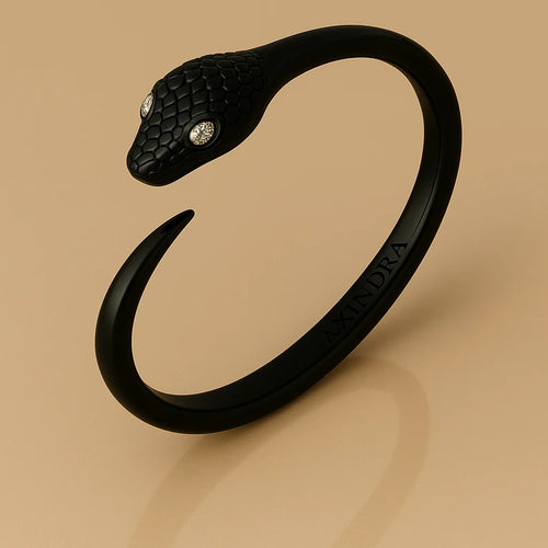 BLACK SERPENT CUFF — ZALXNDRA ENGRAVED SSN’25 — Signature Edition